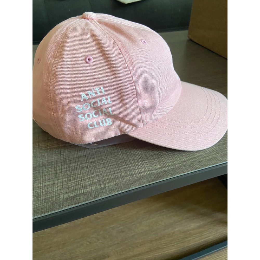 ASSC Pink/White Lettering Dad Hat